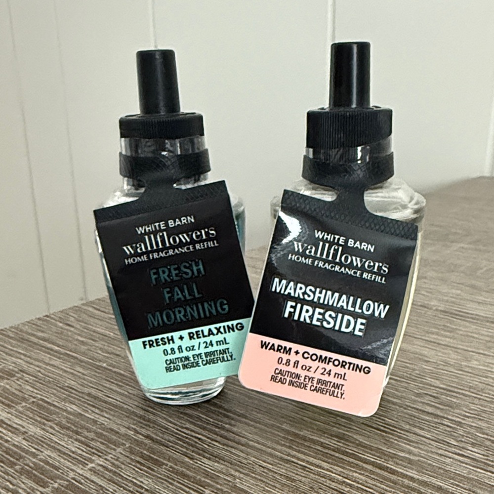 White Barn Wallflowers Fresh Fall Morning & Marshmallow Fireside Set